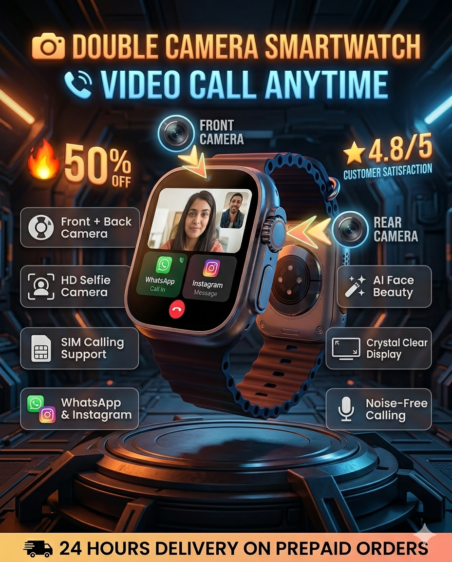 VOLT S9 Ultra Android Sim Watch (32 GB RAM / 256 GB STORAGE)