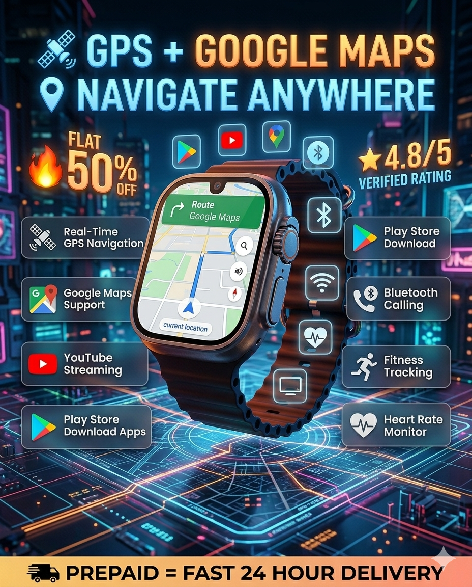 VOLT S9 Ultra Android Sim Watch (32 GB RAM / 256 GB STORAGE)