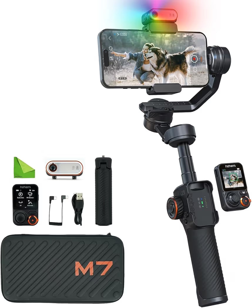 Hohem iSteady M7 AI Tracking Smartphone Gimbal Stabilizer.
