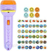 Bedtime Fun Kids Slide Projector Torch, Premium ABS Materials, Easy-to-Use Interchangeable Slides, Versatile Flashlight for Nighttime Safety, The Perfect Sleep Companion for Children