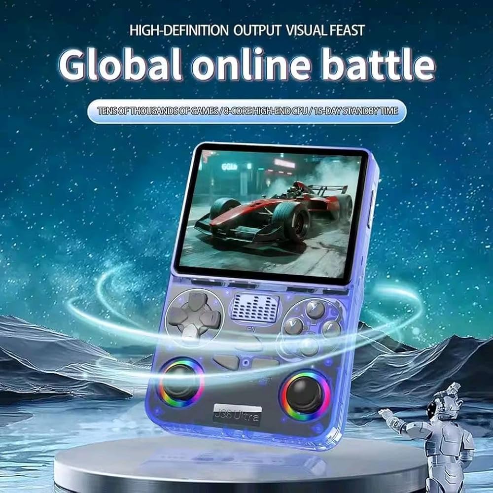 J36 Ultra Gaming Console (Youtube + Online Games + 30 K Games)