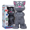 Virtual Animal Talking Tom Cat Toy for Kids | Best Musical Toy with More Features | Best Gift for Kids with Songs and Stories | Black | 3xAA Battery