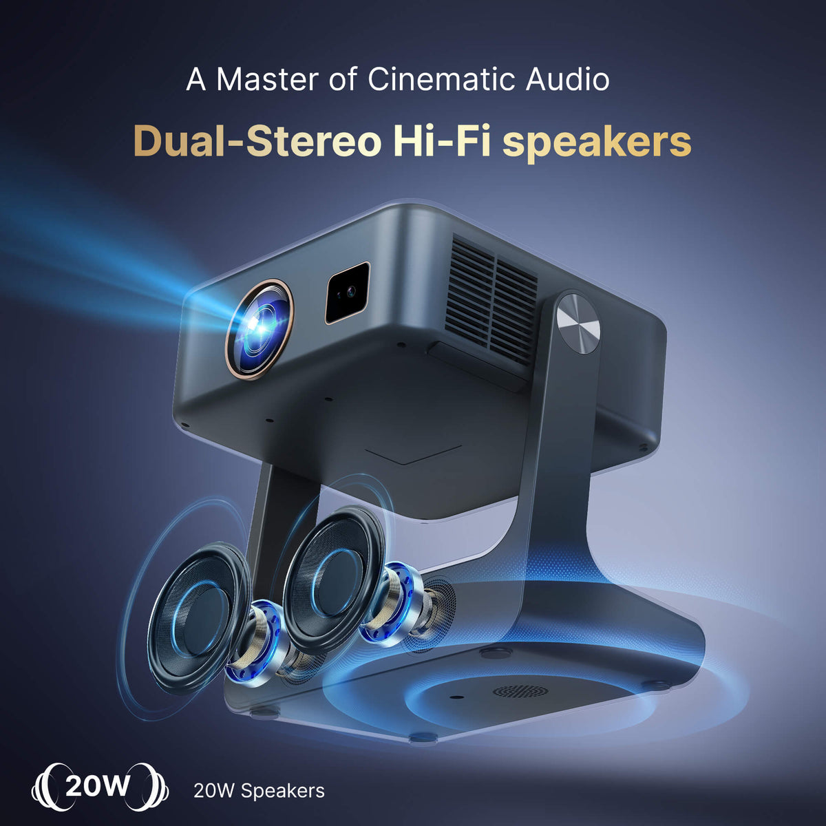 CROZBEATS 4K , ANDROID , 200 INCH SIZE PROJECTOR